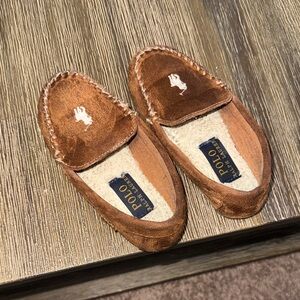 Polo by Ralph Lauren Tan Suede Loafers